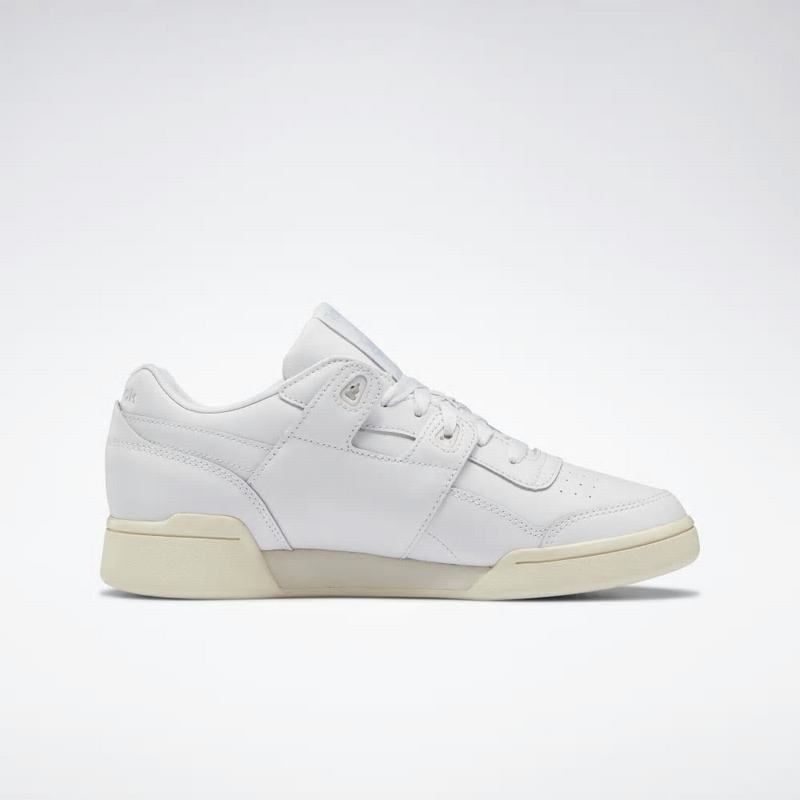 Tenisi Reebok Workout Lo Plus Dama Albi/Bej Romania DB7390ZE